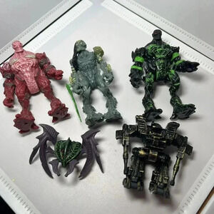 Final Faction Action Figures Lot Of 5. Krepitus, Diabol, Venom, Elite Limited,